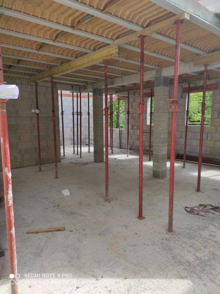 Elévation de la maçonnerie de l'étage d'une maison à QUINT-FONSEGRIVES