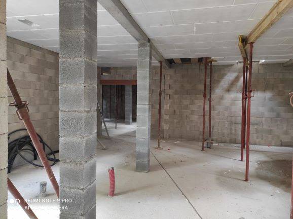 Elévation de la maçonnerie de l'étage d'une maison à QUINT-FONSEGRIVES